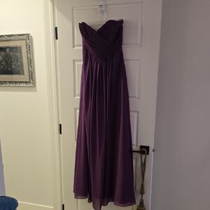 Elegant Purple Evening Gown B2